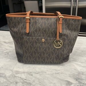 Michael Kors Large Logo Tote Bag